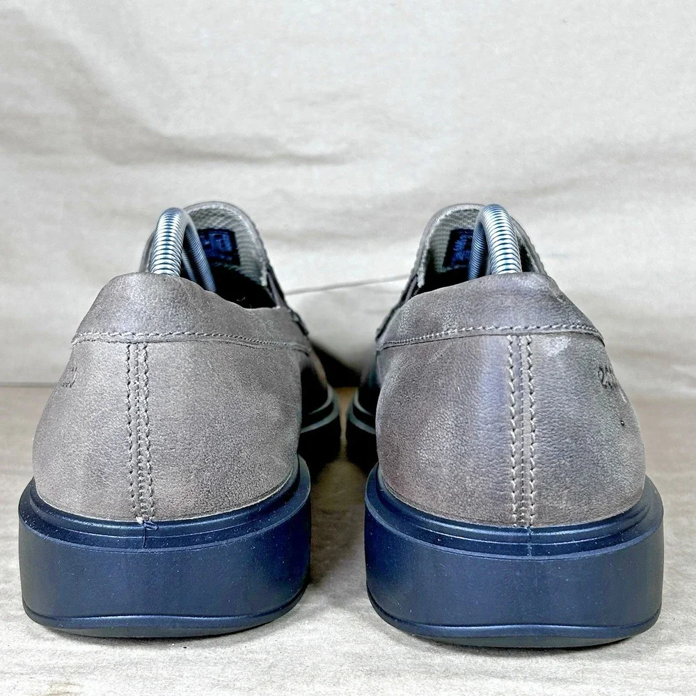 Ecco Men's US 9 - 9.5 EU 43 HELSINKI 2.0 Loafer Slip On‎ Taupe Leather Shoes
